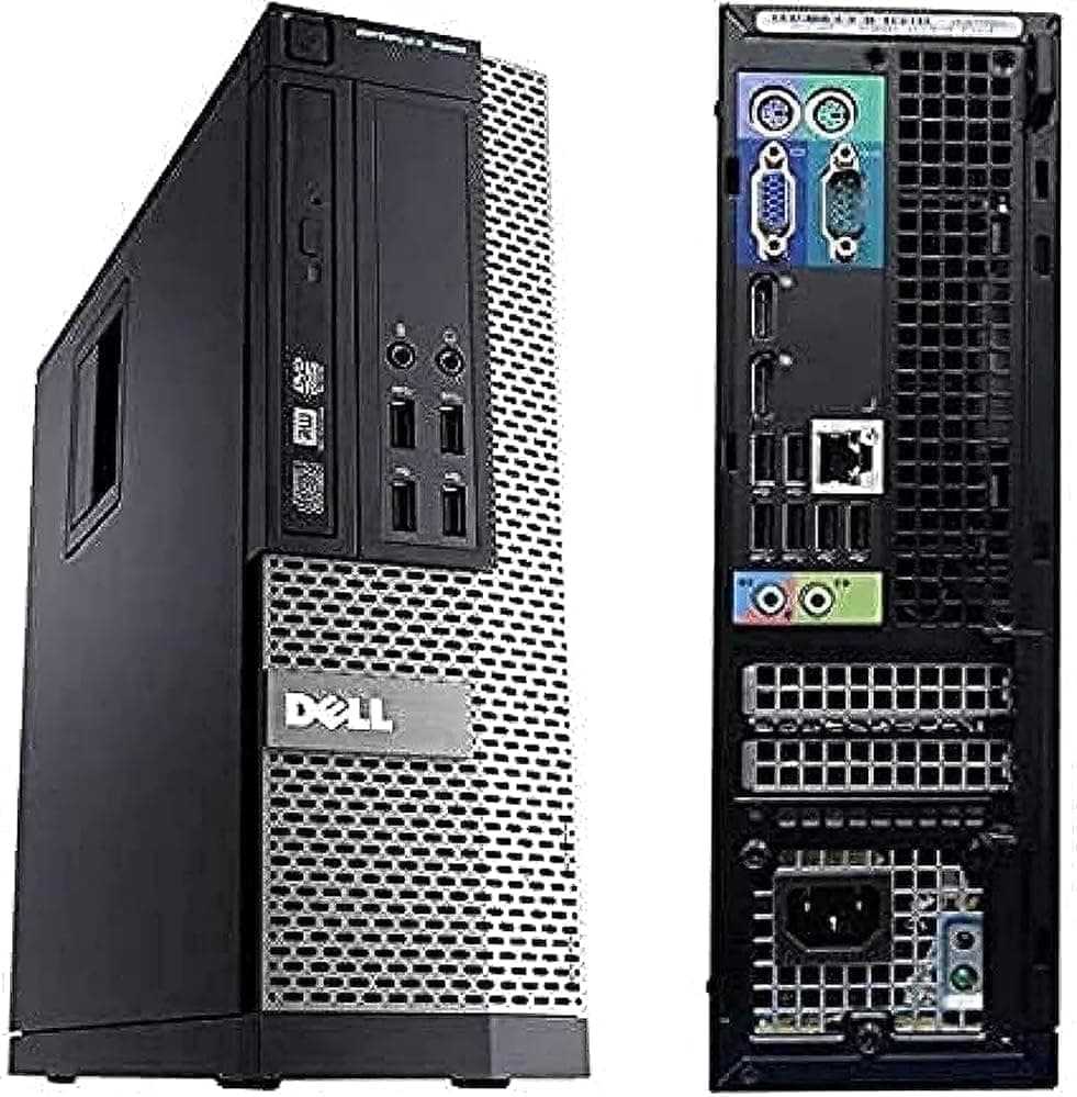 2020 (Refreshed) Optiplex 7020 SFF Core i7 4770 16GB Ram 500GB SSD+500GB HDD Desktop PC Windows 11